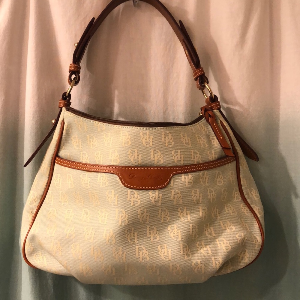Dooney and Burke signature canvas purse